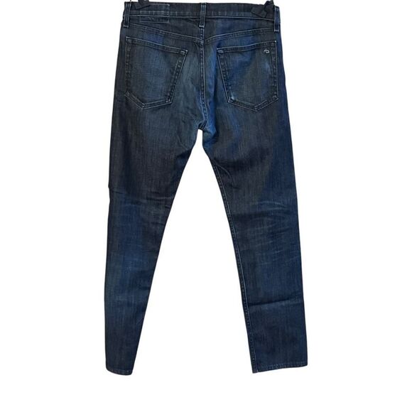 Rag & bone Fit 2 Slim Leg Raw Denim Jeans 31 - Picture 2 of 9